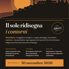 Contest fotografico: "San Vito Romano: il sole ridisegna i contorni"